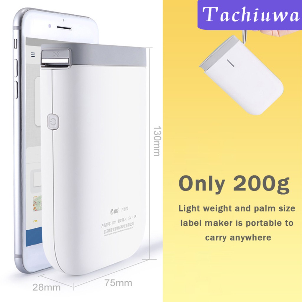 【Hàng sẵn sàng】Máy In Nhãn Dán Nhiệt Cầm Tay Tiện Lợi | BigBuy360 - bigbuy360.vn