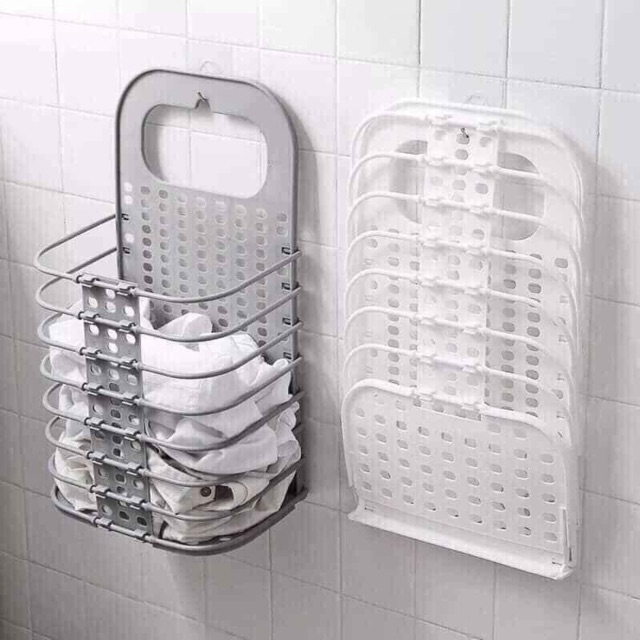 GIỎ NHỰA ĐỰNG QUẦN ÁO MÁY GIẶT có gấp gọn