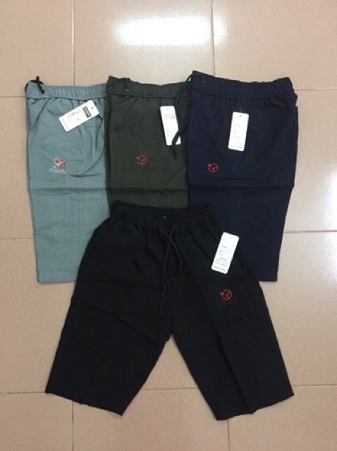 Quần Ngố Đũi , Quần Short Đũi Cho Nam , Cạp Chun Co Giãn Hàng Đẹp