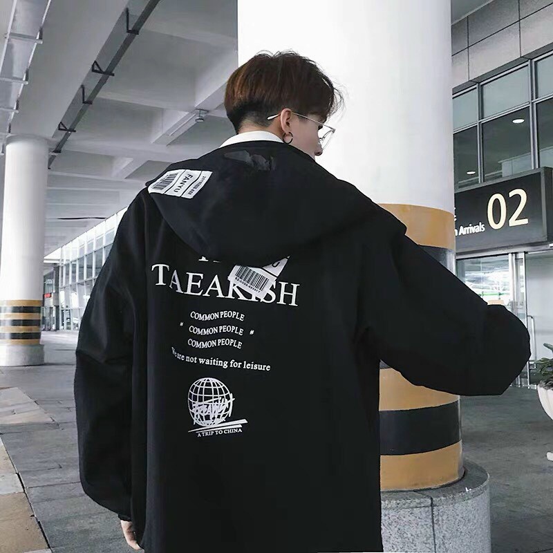 Áo khoác nữ và nam KaKi cao cấp 2 lớp form rộng chống nắng unisex SENAVA AK33