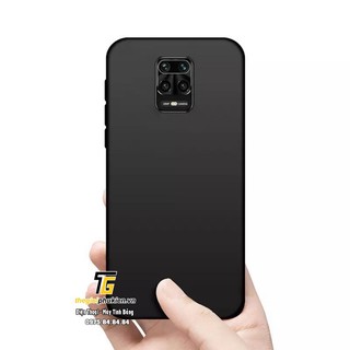 Ốp lưng silicon dẻo màu đen Xiaomi Redmi Note 9S, Redmi Note 9 Pro Max, Redmi Note 9 Pro
