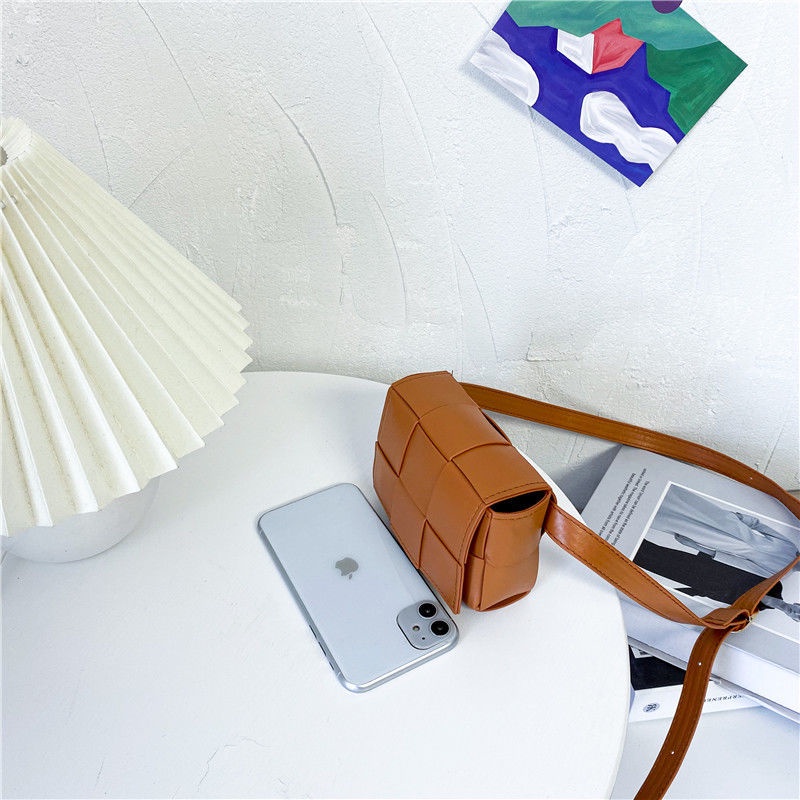 Túi Đeo Chéo Hình Vuông Cỡ Nhỏ Phong Cách Phương Tây Thời Trang Mùa Hè Xinh Xắn Cho Bé Gái