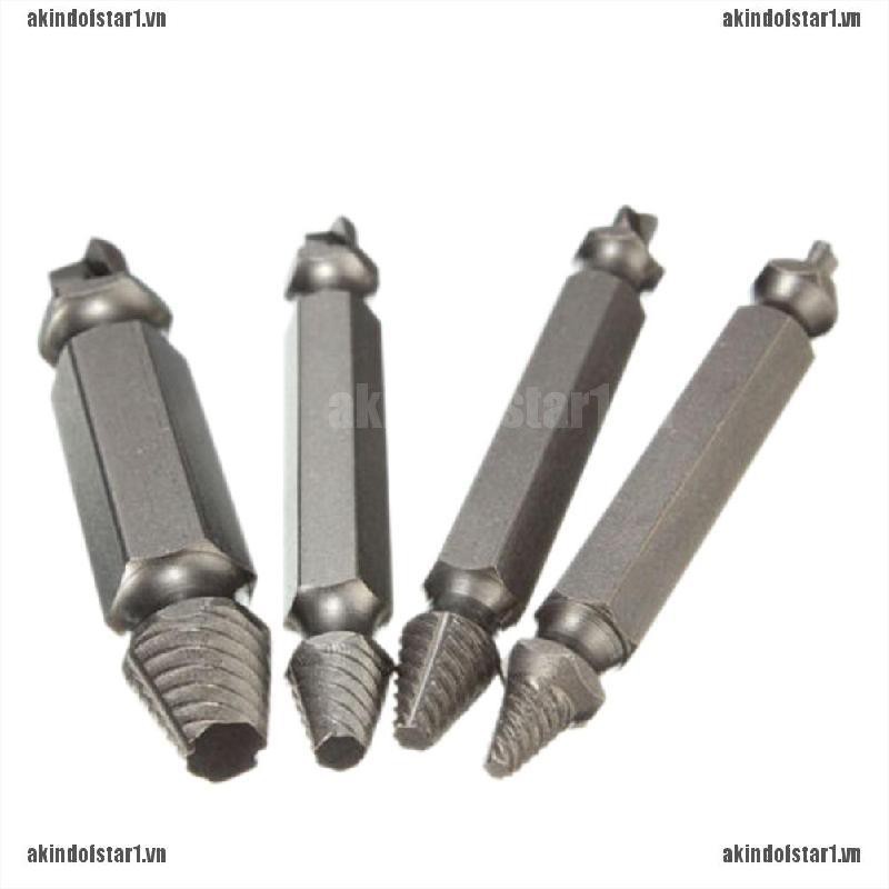 Bộ 4 Dụng Cụ Tháo Ốc Vít Bằng Thép Không Gỉ Chắc Chắn