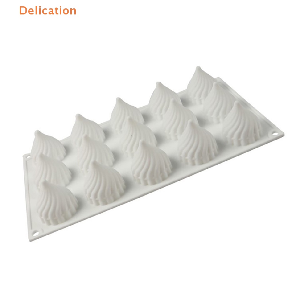 Khuôn Silicone 15 Ô Dùng Làm Bánh Mousse Pudding
