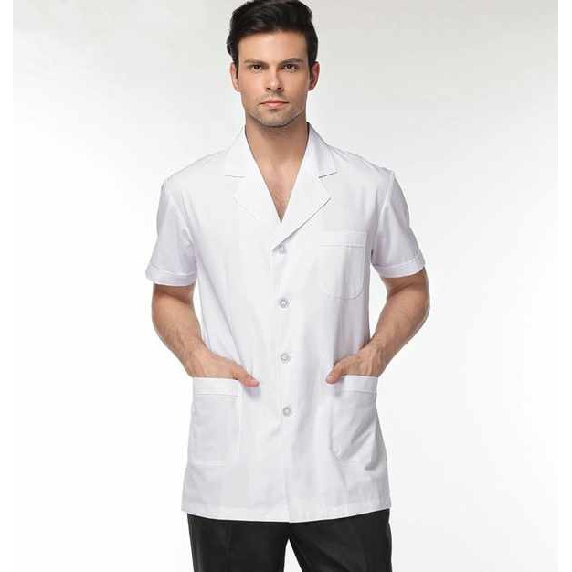 Áo Blouse (Blue) Tay Ngắn, Thân Ngắn Dược Sĩ, Điều Dưỡng, Y Tá - Thương hiệu TN Medical | BigBuy360 - bigbuy360.vn