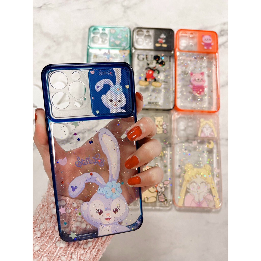 🌟CHÍNH HÃNG🌟 Ốp lưng iphone nắp trượt Camera cute 6 / 6s / 7 / 8 / plus /  X / XR / XS / 11 / 12 / MINI / PRO / MAX