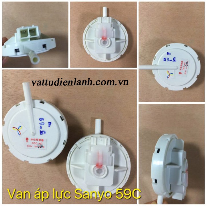 Phao máy giặt - Van áp lực nước MG các hãng (chọn loại như hình) - cảm biến mức nước TD