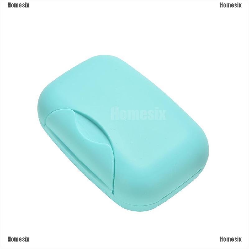 [zHMSI] Home Bathroom Shower Travel Hiking Soap Box Dish Plate Holder Case Container TYU