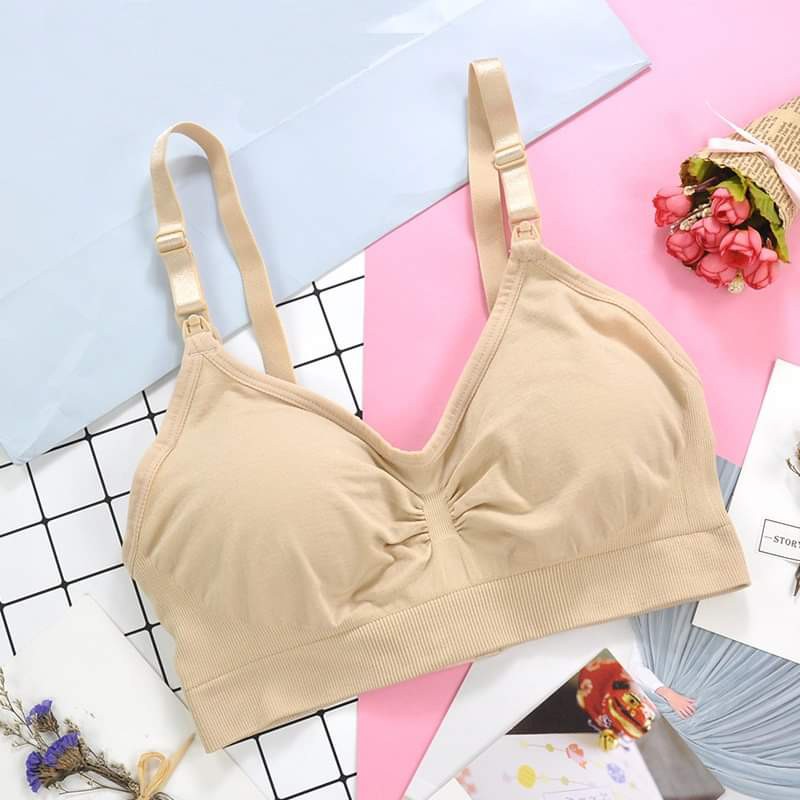 Áo lót bầu và sau sinh chống chảy sệ, siêu co dãn mặc rất dễ chịu