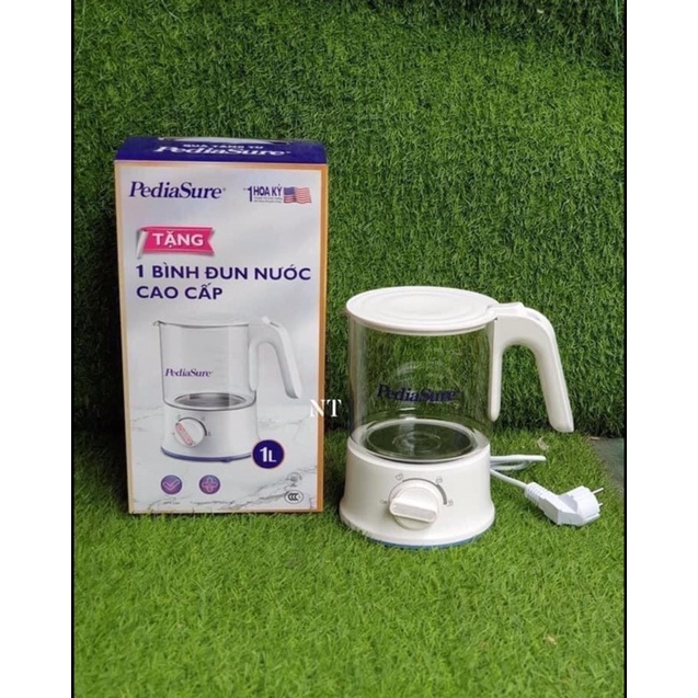 Bình đun siêu tốc, hâm sữa thuỷ tinh cao cấp