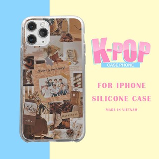 Ốp điện thoại BTS BTS love yourself cho iPhone 13ProMax iPhone 11 X XsMax Xr iPhone 7 8Plus  BLUKSJ0091