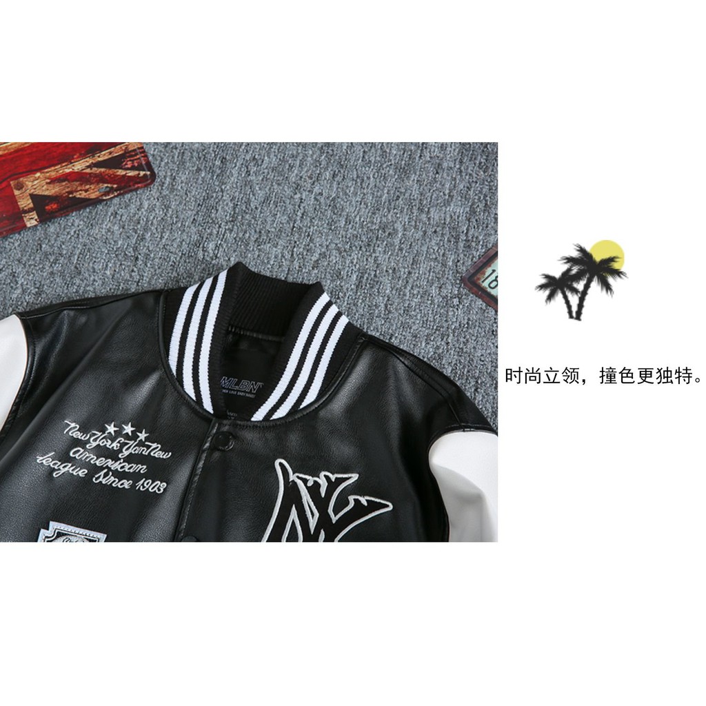 ÁO BOMBER MLB NY [FULL BOX BILL] DA CAO CẤP BEST SELLER ! | BigBuy360 - bigbuy360.vn