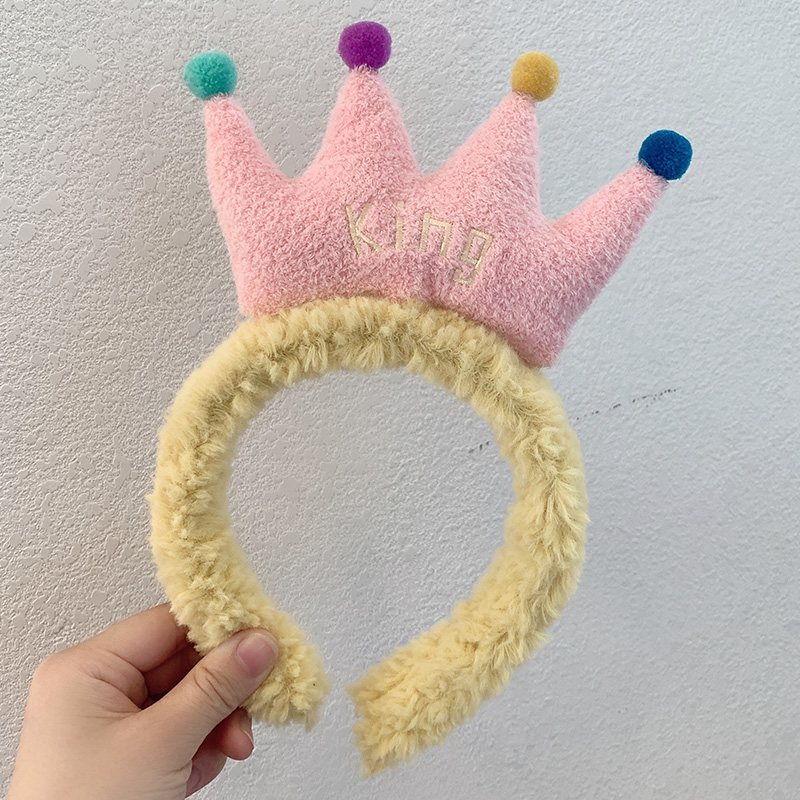 Băng đô hình vương miện đáng yêu cho bé