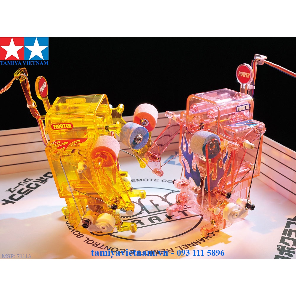 71113 Bộ lắp ráp kĩ thuật Robot mô phỏng 2 người đấu boxing 2-CHANNEL REMOTE CONTROL BOXING FIGHTER　BATTLE SET