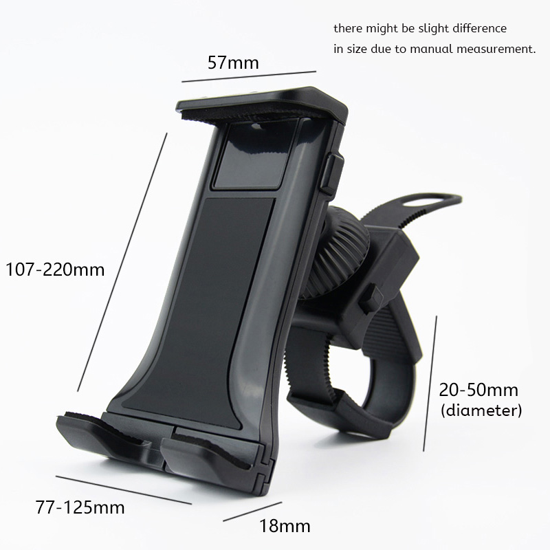 Universal Bicycle Mobile Phone Holder Bike Handlebar Stand Mount Bracket Mount Phone Holder