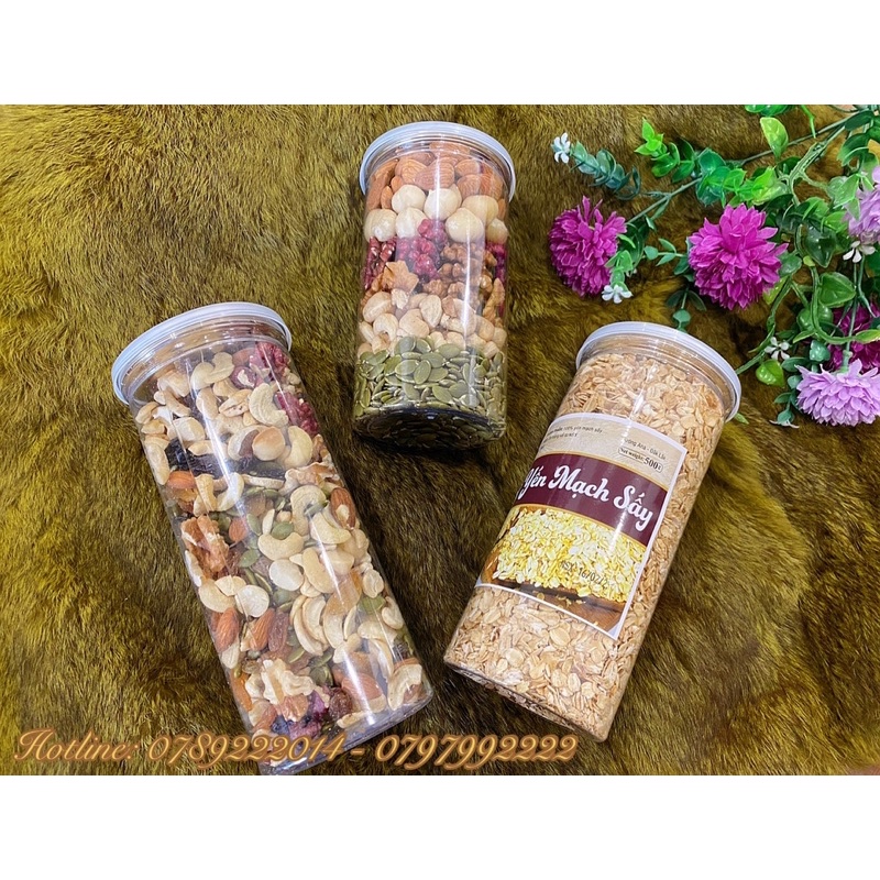 Yến mạch nướng mật giòn