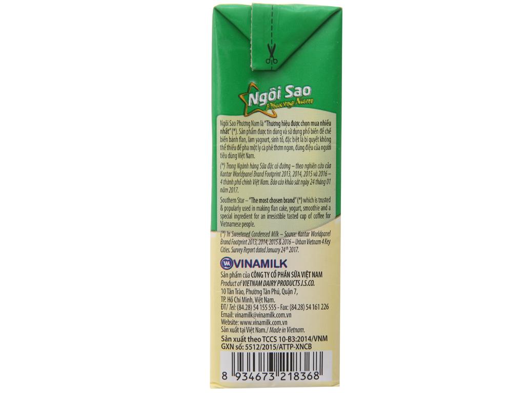 Sữa Đặc Ngôi Sao Phương Nam Vinamilk - Hộp giấy 380gr Xanh Lá