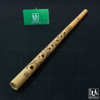 Sáo trúc khắc hoa văn ( sáo đô c5)
