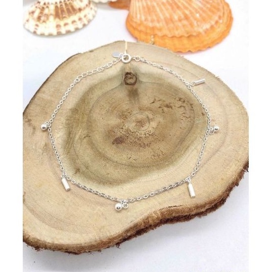 Lắc chân bạc 950 cao cấp 🌼YN JEWELRY