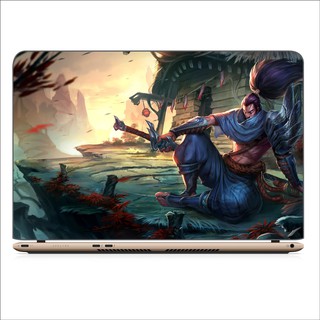 Miếng dán decal laptop - yasuo 2 - mã: 221118