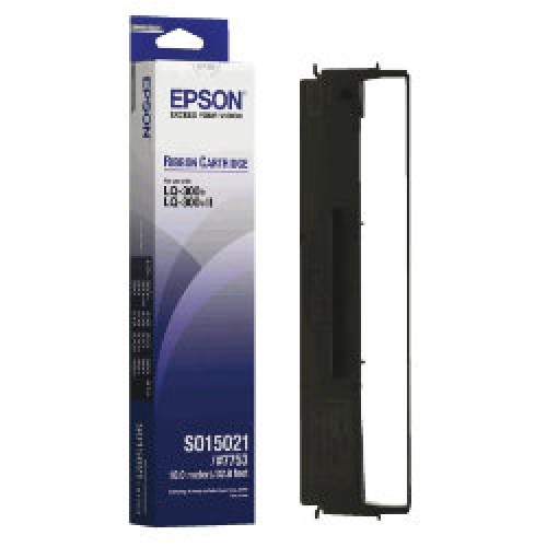 Ribbon Epson LQ300/LQ300+/LQ300+II Black Cartridge (S015506) Chính hãng