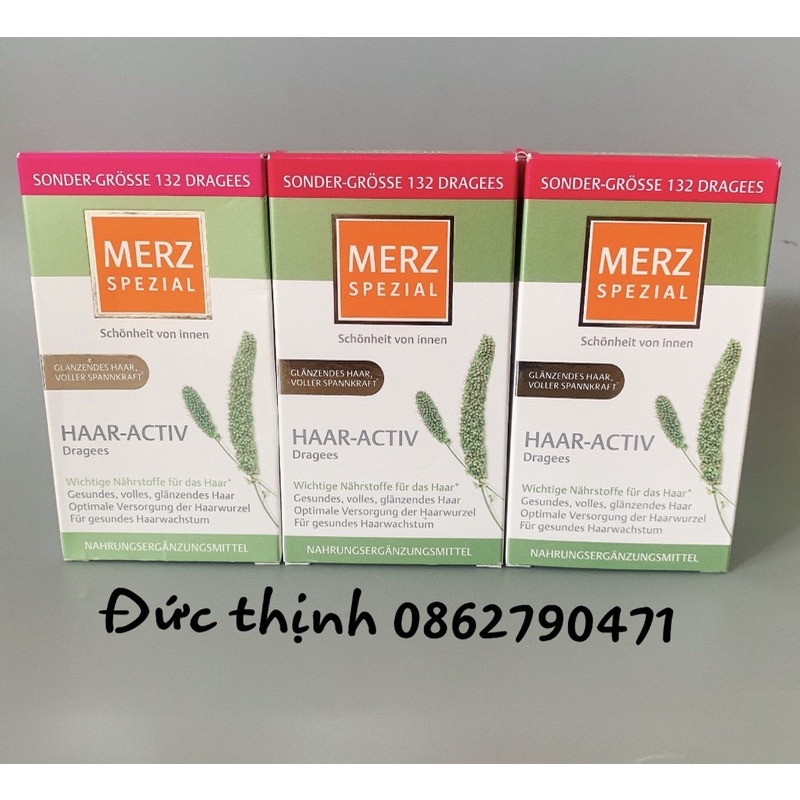 - Dưỡng mọc tóc chống rụng tóc Merz Spezial - nội địa Đức