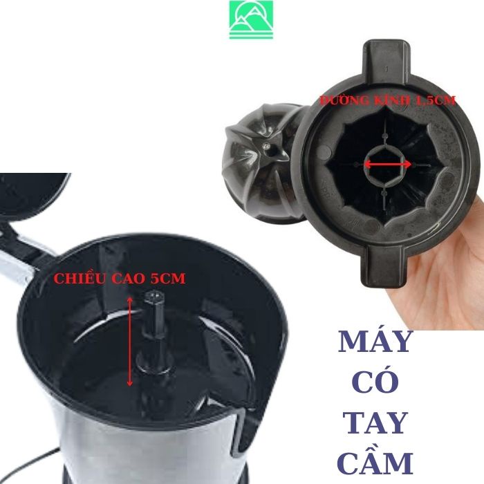 Đầu vắt cam thay thế (Núm vắt cam, nón vắt cam) máy LEBENLANG LB389/ LBC386/LBC388