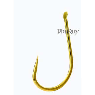 Hộp 100 Lưỡi Câu Thép Mạ Vàng ( Mã X )