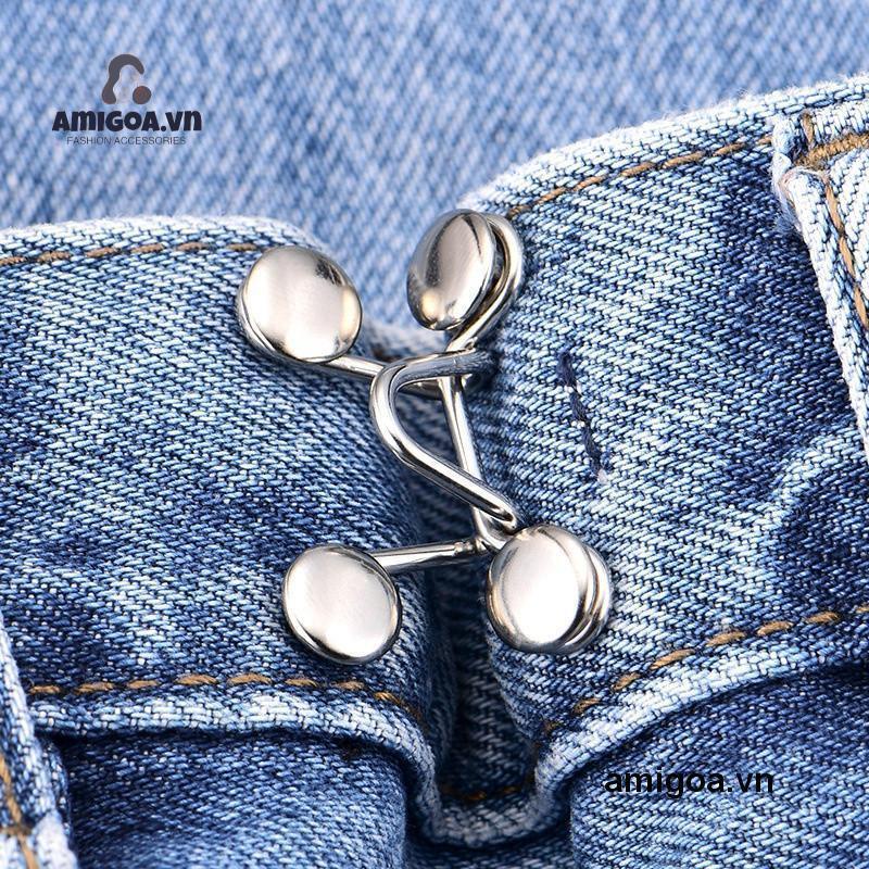 ✨✨Khóa thắt lưng gắn quần jean có thể tháo rời được cho nam nữ