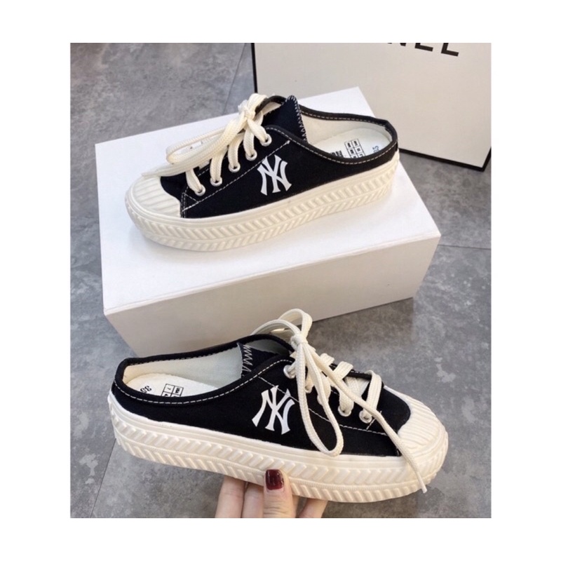 Giầy sục N.Y đạp gót,giày thể thao nữ( có quà tặng)