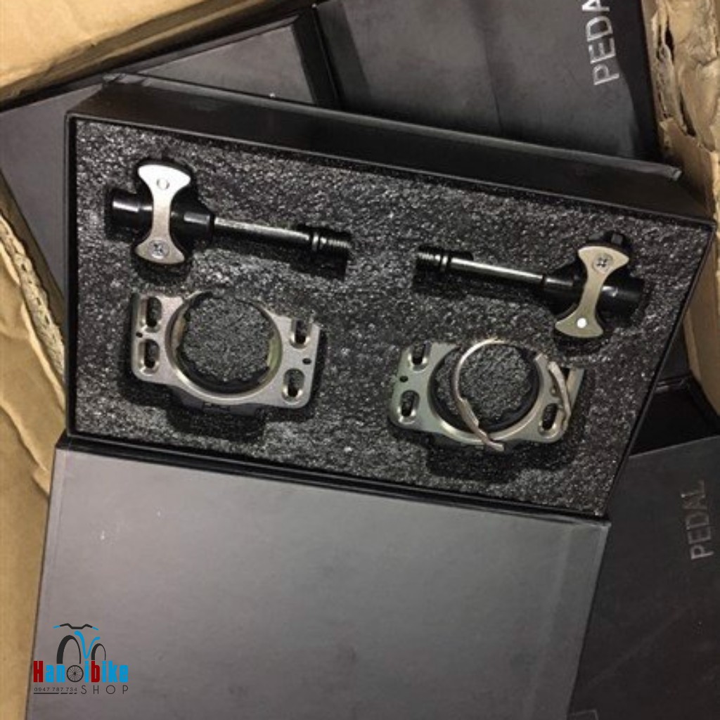 Bàn đạp xe đạp - Pedal cá xe đạp titan 69+ speedly play