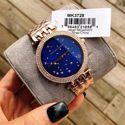 Đồng hồ nữ MICHAEL KOR đồng hồ pin CAO CẤP đính đá kép size 34-36mm