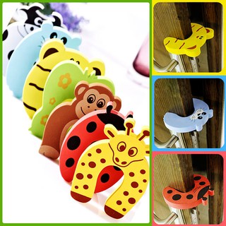 Miếng chặn cửa hình thú an toàn cho bé