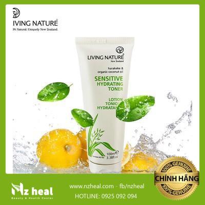 [Hỏa tốc] Toner da nhạy cảm Living Nature Sensitive Hydrating Toner - cân bằng, cấp ẩm