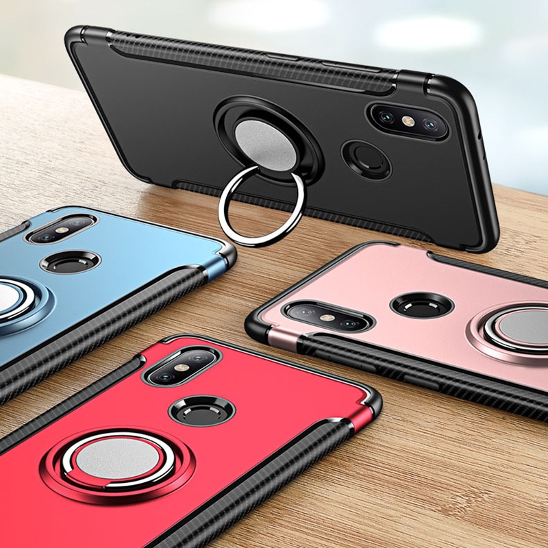Ốp điện thoại kiểu giáp chống sốc cho XIAOMI MI 9 SE MI 8 LITE NOTE 10 REDMI NOTE 8 7 6 5 PRO MI MIX 2 2S 3 POCOPHONE F1