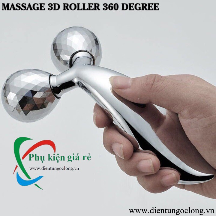 Dụng Cụ Massage 3D Roller Xoay 360 Độ