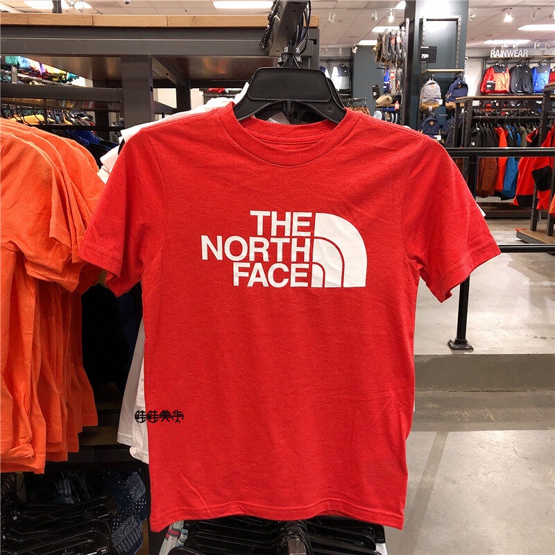 Áo Thun Ngắn Tay In Logo THE NORTH Face Cá Tính Cho Nam