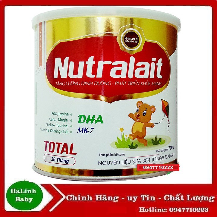 Sữa bột Nutralait Total (700g)