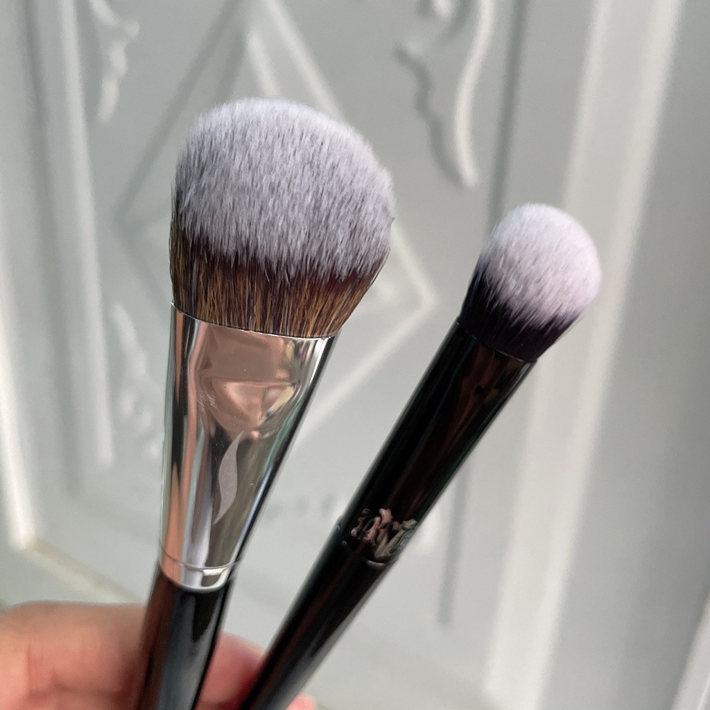 Cọ nền Sephora #47, Cọ ckd Katvon D #35_Mẫu Dupe siêu hot