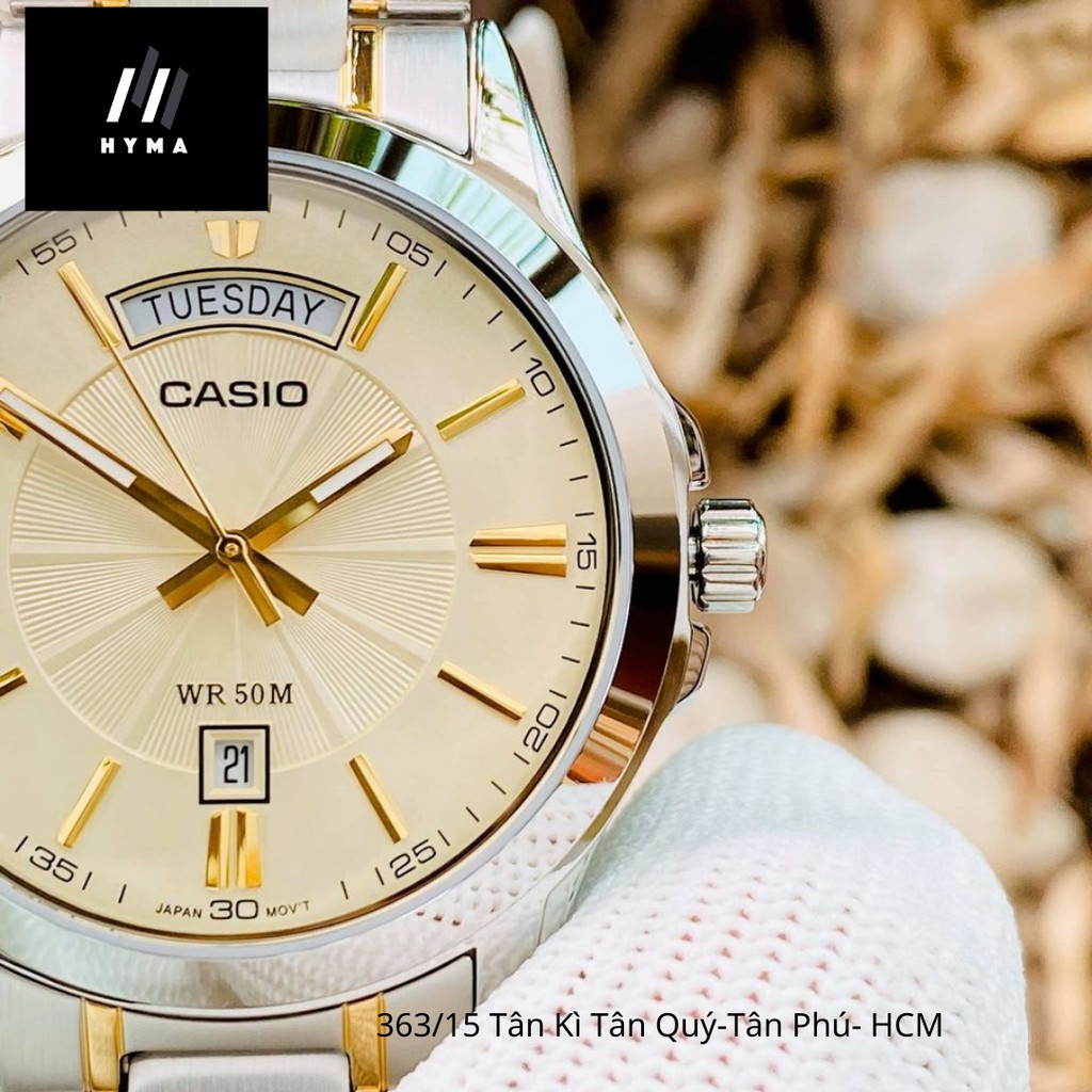 Đồng hồ Casio Nam chính hãng MTP-1381G Bảo hành 1 năm Hyma watch | BigBuy360 - bigbuy360.vn