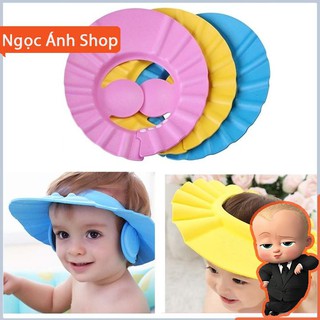 [Na Shop] Set 2 Mũ Gội Đầu Bịt Tai, Chăn Nước Cho Bé