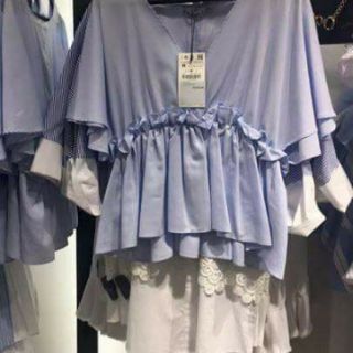Áo kiểu Zara Basic