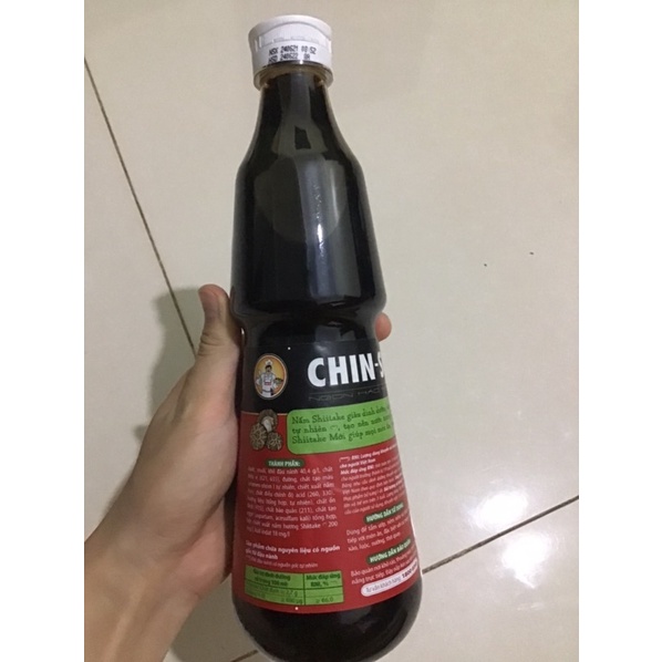 Nước tương nấm Chin-su chai 700ml thơm ngon