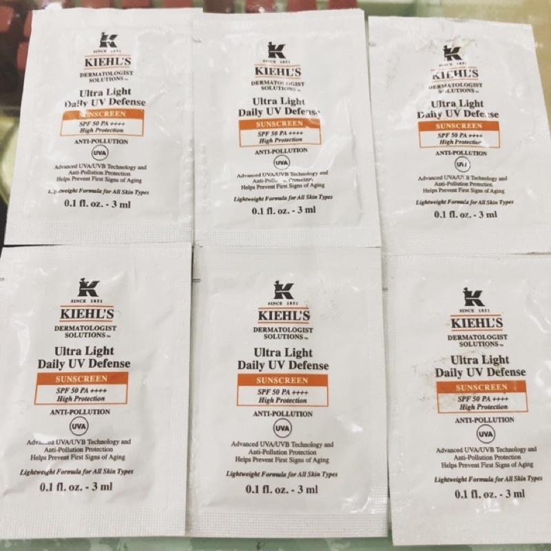 Kem chống nắng Kiehl’s Ultra Light Daily UV Defense SPS 50 PA++++ 3ml | Vinie.minisize [Sample-Có sẵn] | BigBuy360 - bigbuy360.vn