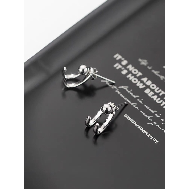 Khuyên titan móc ft bi xỏ nam nữ