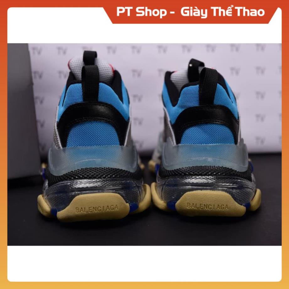 [FreeShip+ Hàng Cao Cấp] Giày Balen Đế Khí Cao Cấp Xanh Đỏ 1:1, Giày thể thao nam nữ Full phụ kiện Sneaker