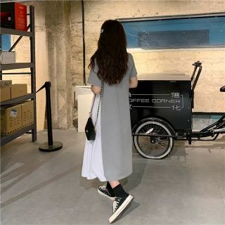 Váy pha dáng xoè ulzzang