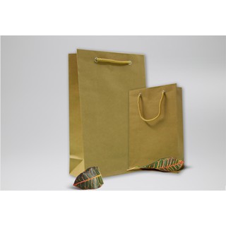 Freeship 99k TQ_Túi Giấy Kraft Trơn Giá Rẻ-[Combo 100] Túi Giấy Kraft Nâu Dày Size L (27x37x11 cm)