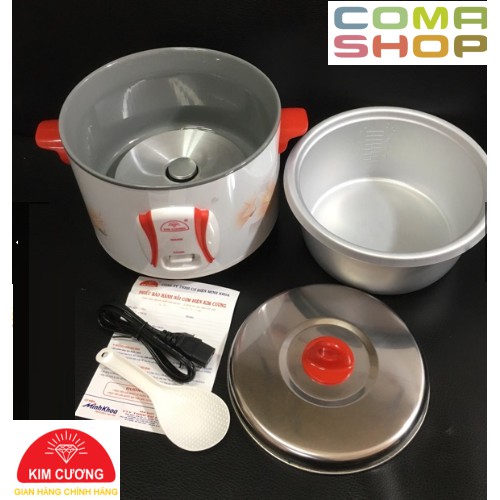 KC 1.8L - NỒI CƠM ĐIỆN KIM CƯƠNG NẮP RỜI 1.8L (5-6 NGƯỜI ĂN) BẢO HÀNH CHÍNH HÃNG 12 THÁNG