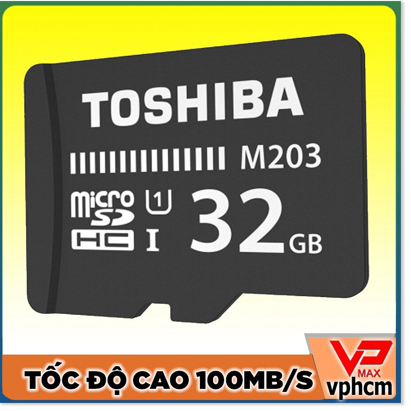 KM Thẻ nhớ Toshiba 32Gb class 10 siêu bền dùng cho camera